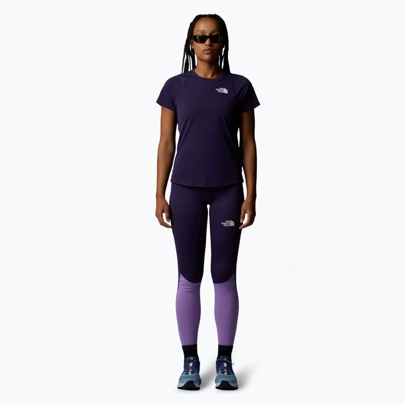 Women's running shirt The North Face Lightbright Tee eternal purple 2