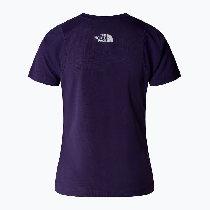 Women's running shirt The North Face Lightbright Tee eternal purple 5