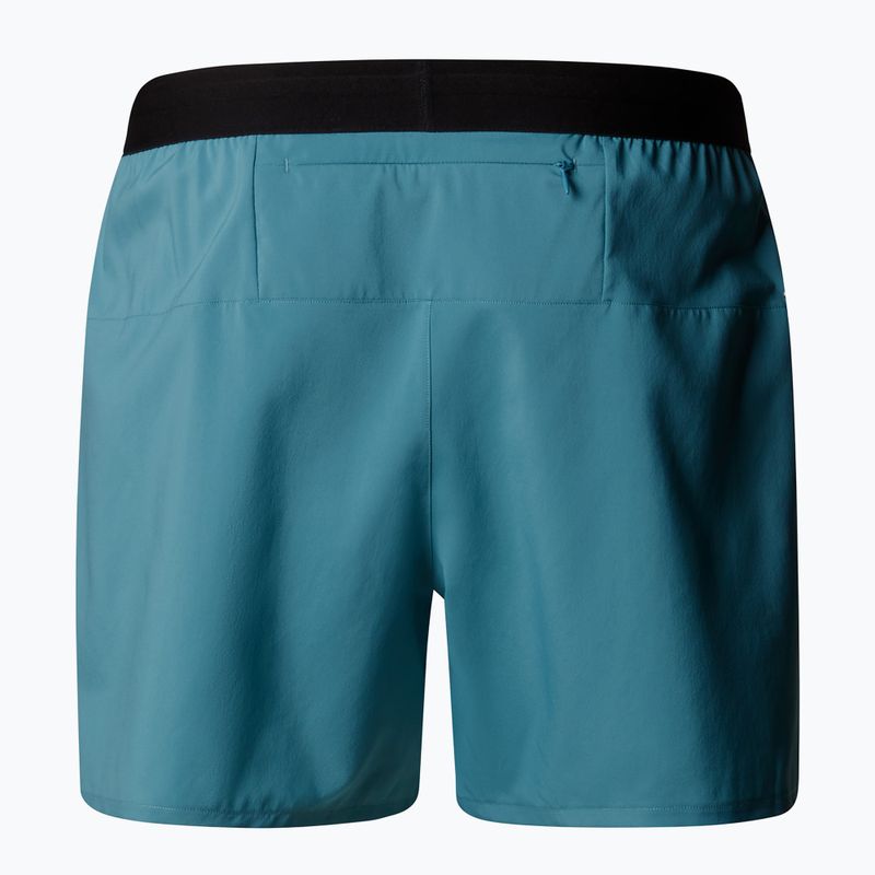 Men's running shorts The North Face Breeze 5" algae blue 5