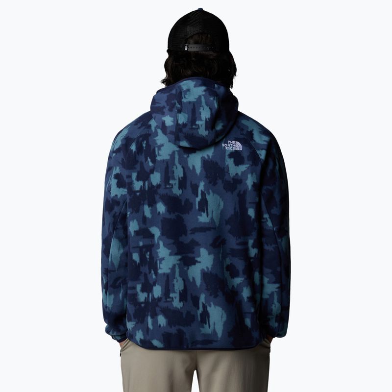 Men's sweatshirt The North Face Mountain Athletics Fleece Print summit navy aop print 3