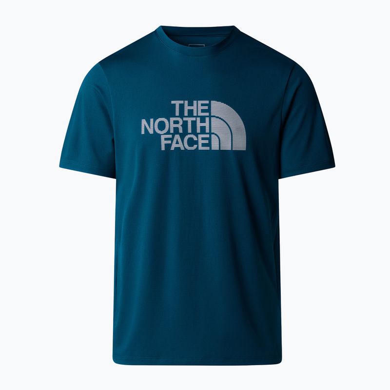 Men's The North Face 24/7 Easy Reg midnight petrol t-shirt 4