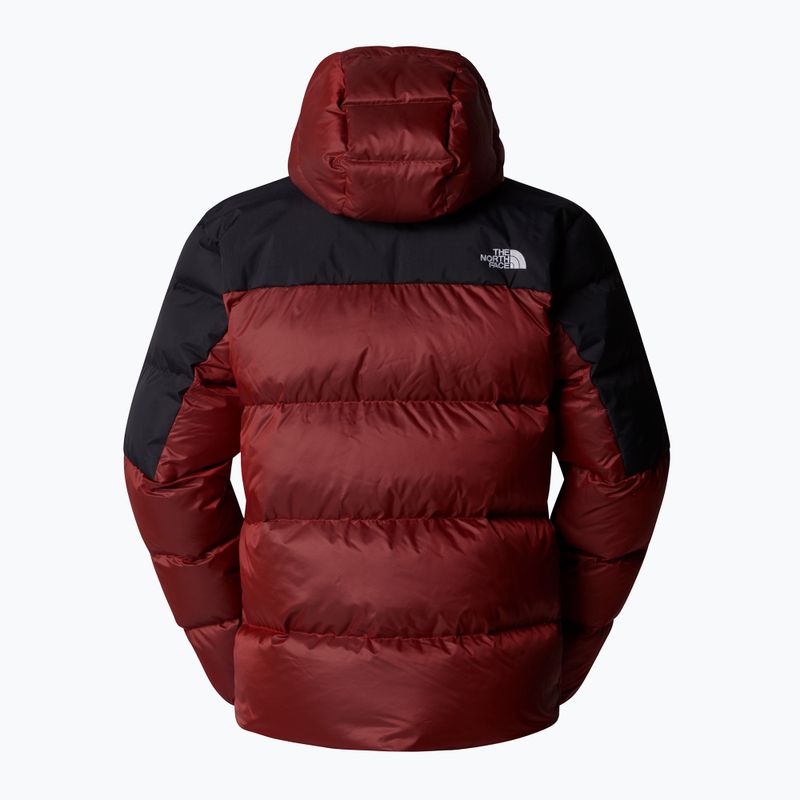 Men's down jacket The North Face Diablo Down 2.0 Hoodie high risk red/black heather 6