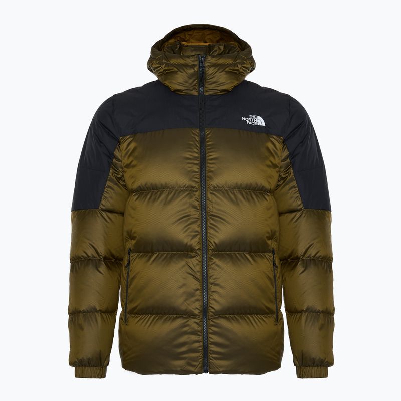 Men's down jacket The North Face Diablo Down 2.0 Hoodie moss green/black heathe 4