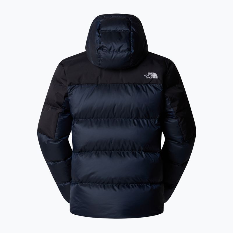 Men's down jacket The North Face Diablo Down 2.0 Hoodie shady blue/black heathe 6