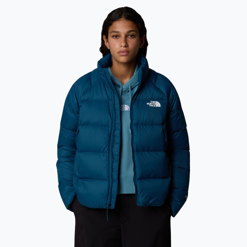 Women's down jacket The North Face Hyalite Down Jacket midnight petrol 4