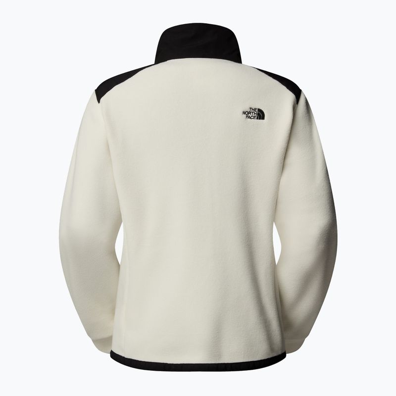 Women's sweatshirt The North Face Alpine Polartec 200 FZ white dune/black 6