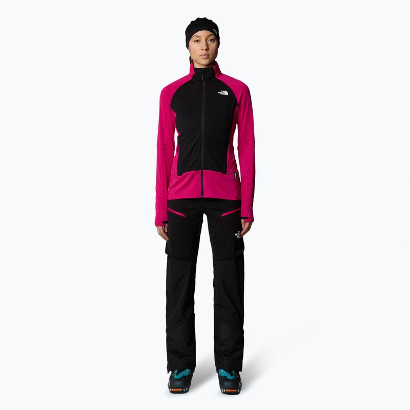 Women's The North Face Bolt Polartec Jacket pink primrose/black 2