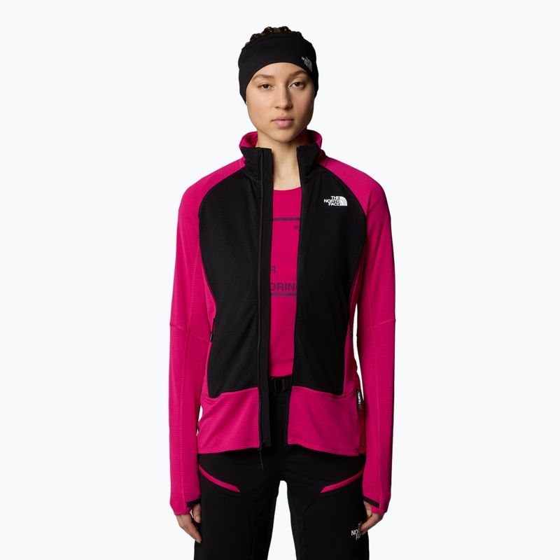 Women's The North Face Bolt Polartec Jacket pink primrose/black 4