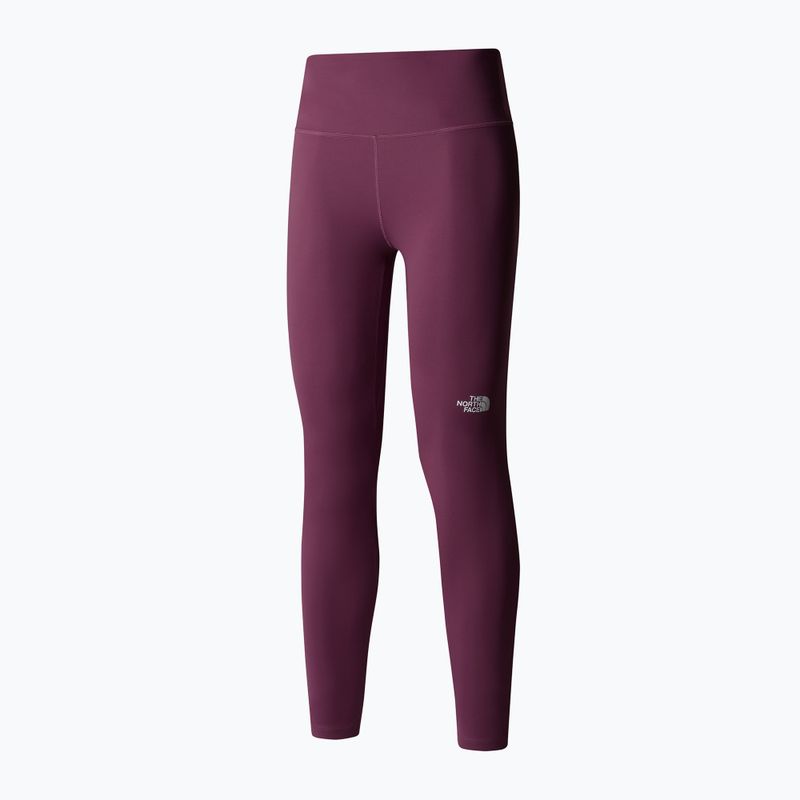 Women's running leggings The North Face Flex 25In Tight midnight mauve 4