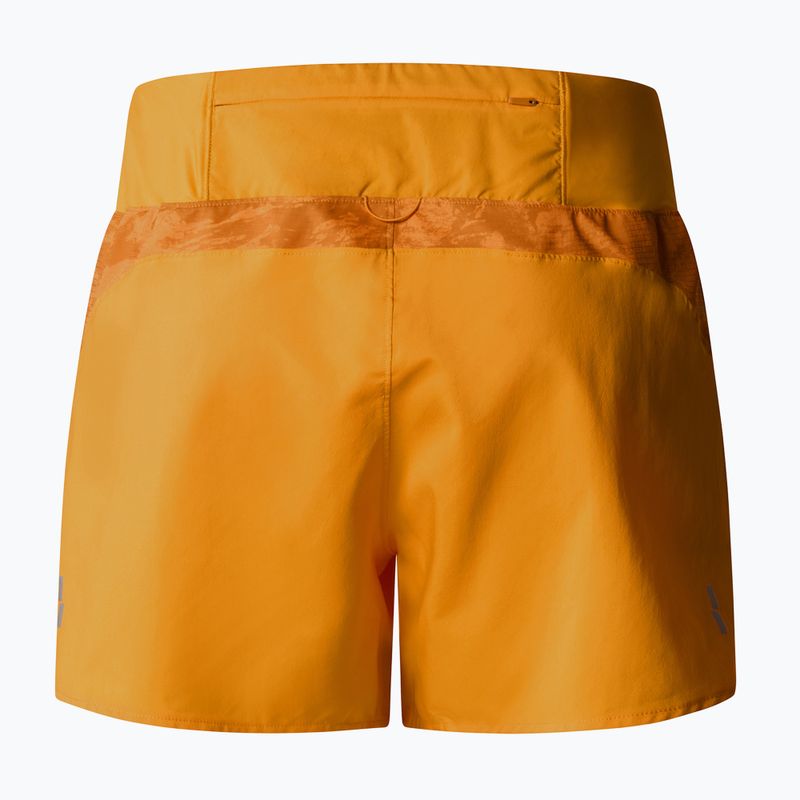 Women's running shorts The North Face Sunriser 4" apricot glaze mountain 5