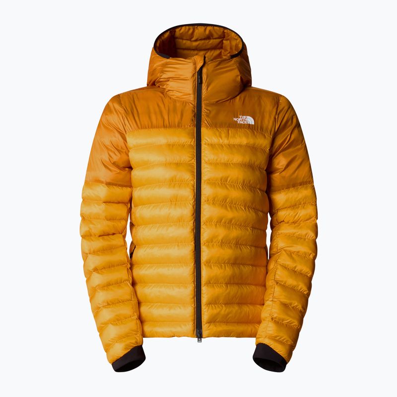 Women's down jacket The North Face Terra Peak Hoodie apricot glaze / iron citrus 5