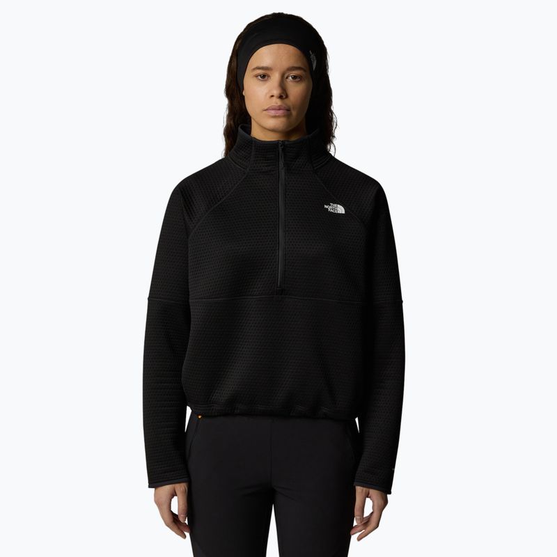 Women's trekking sweatshirt The North Face Vertical Thermal 1/4 Zip black