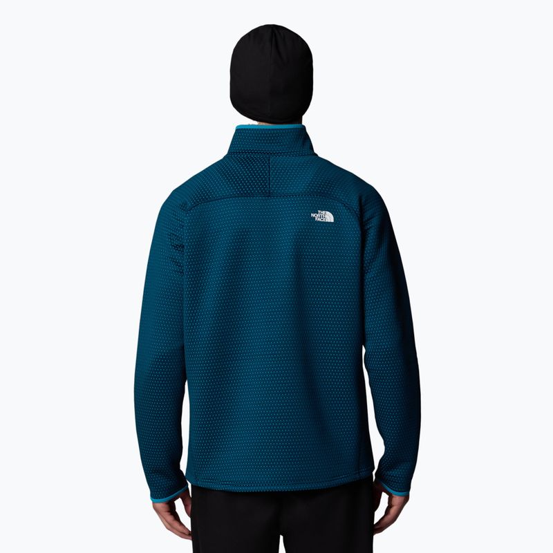 Men's trekking sweatshirt The North Face Vertical Thermal 1/4 Zip midnight petrol 3