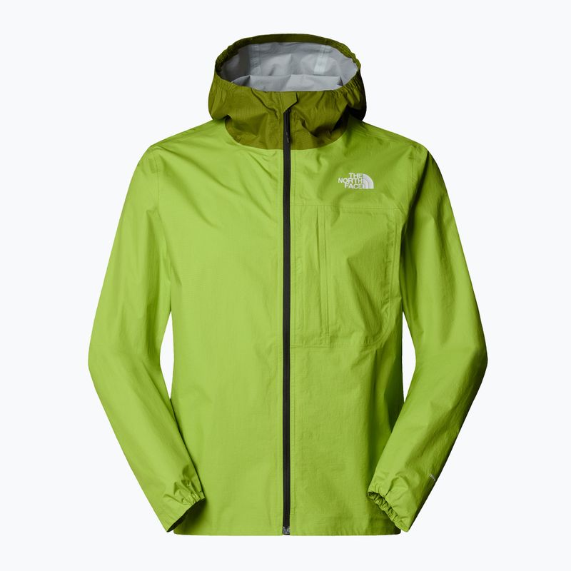 Men's The North Face Higher Run Rain meadow grass running jacket 5