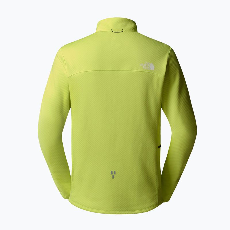 Men's running sweatshirt The North Face Winter Warm Pro 1/4 Zip fireflow yellow 2