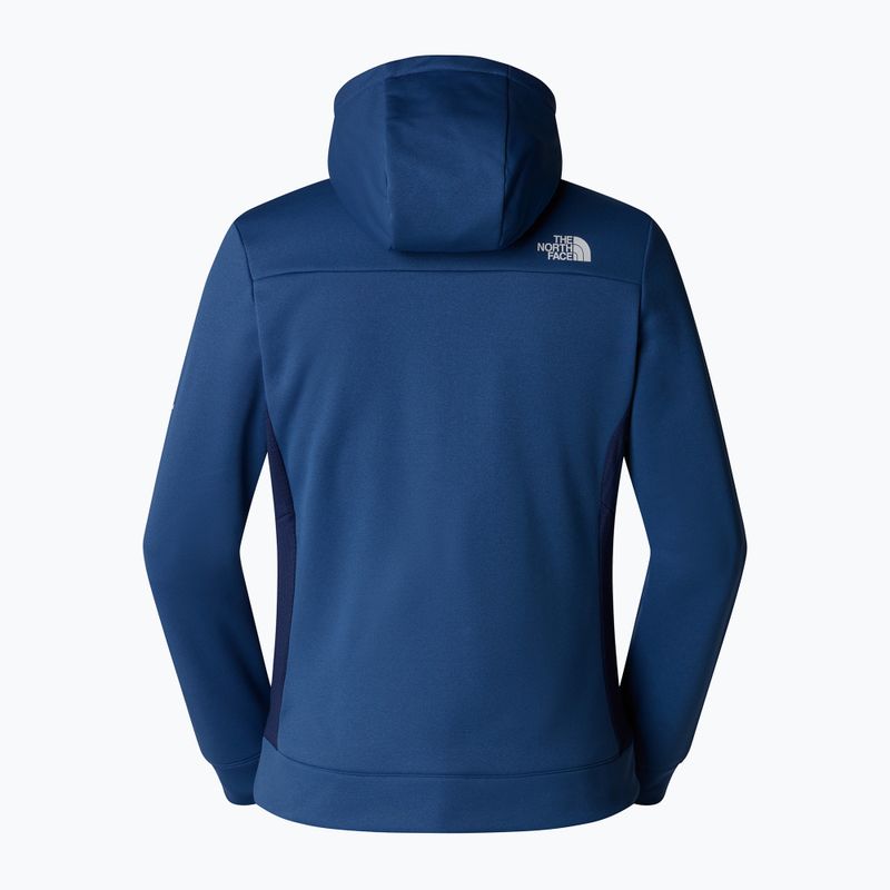 Men's The North Face Mountain Athletics Full Zip Fleece sweatshirt shady blue/ summit navy 6