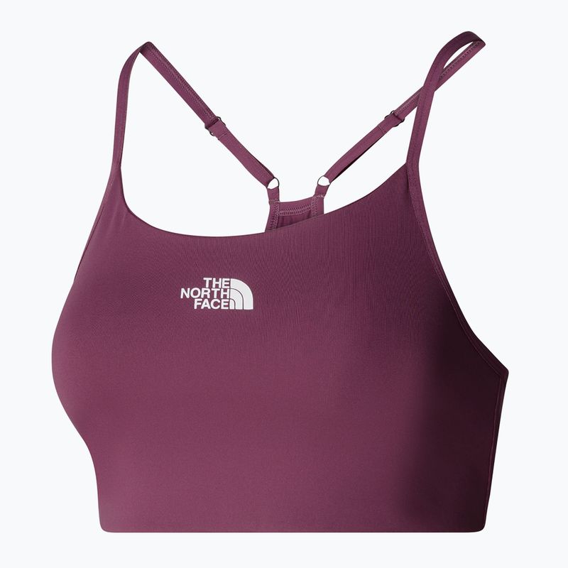 The North Face Flex midnight mauve training bra 4