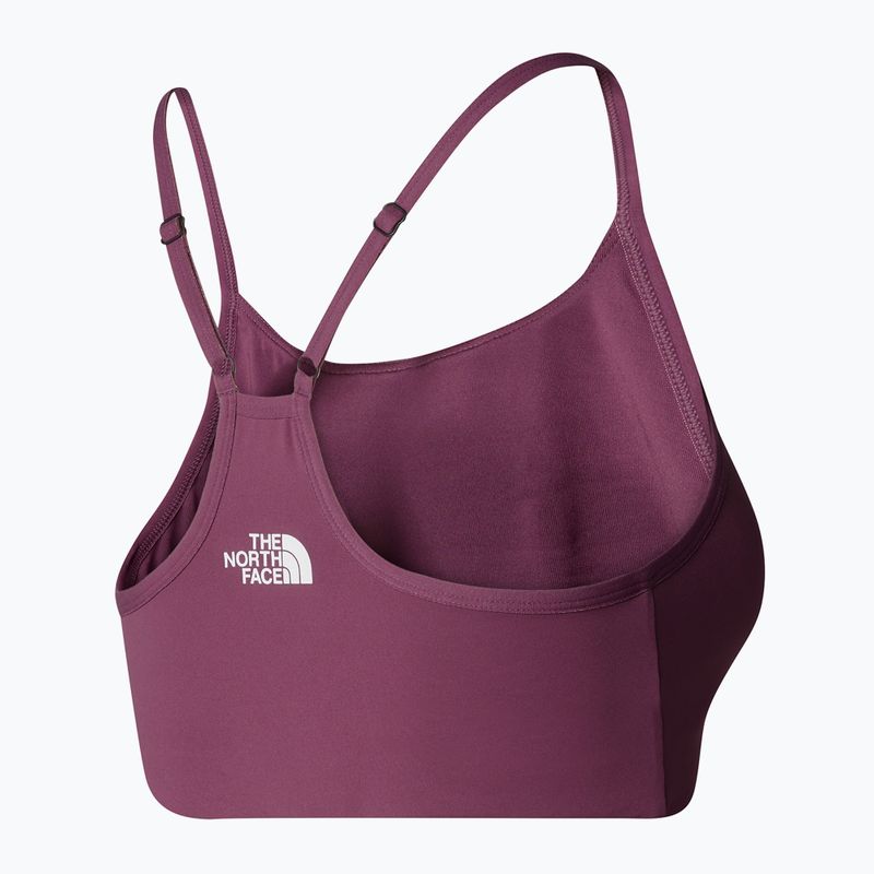 The North Face Flex midnight mauve training bra 5