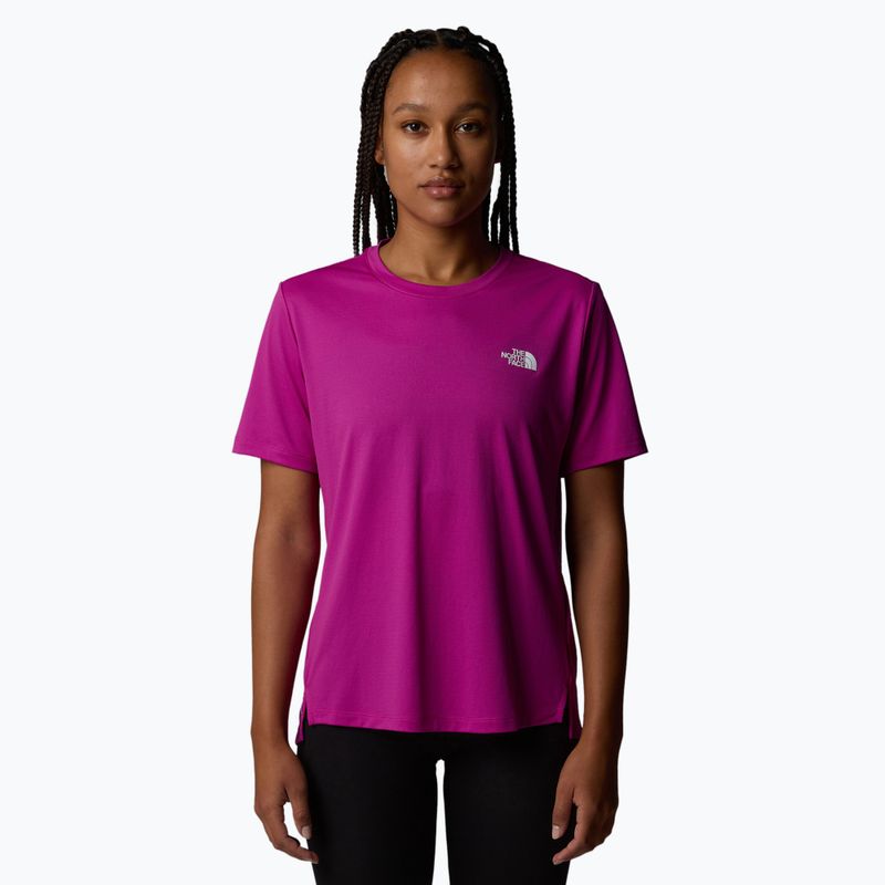 Women's trekking t-shirt The North Face Flex Graphic deep mulberry