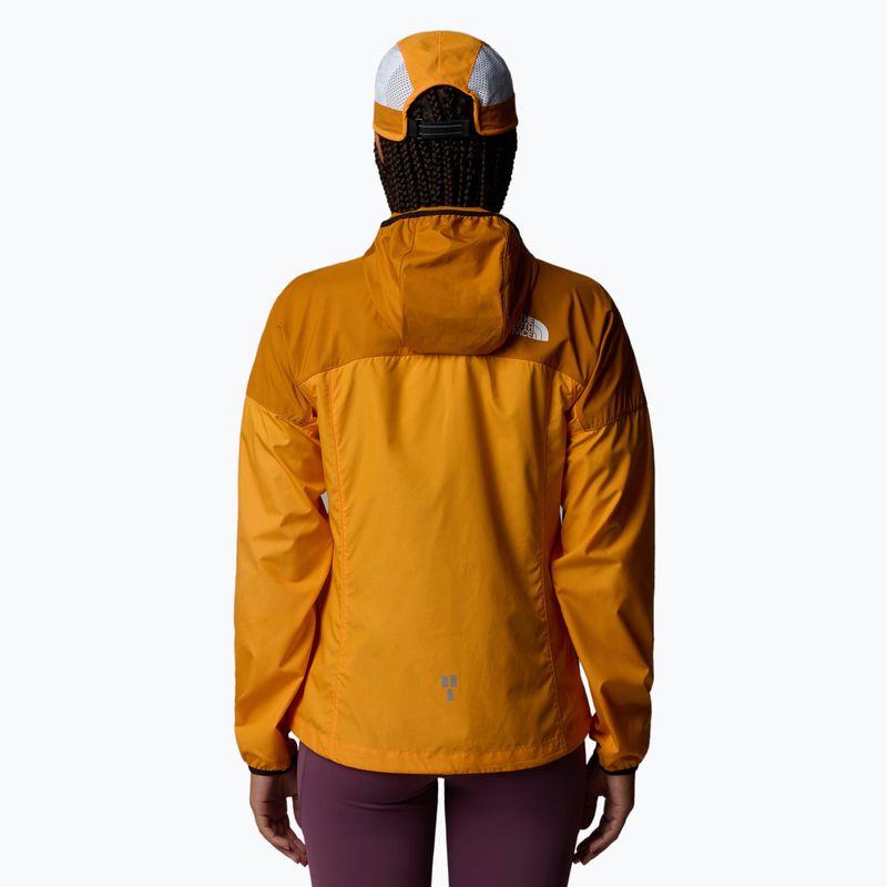 Women's running jacket The North Face Higher Run Wind apricot glaze/iron citrus 3