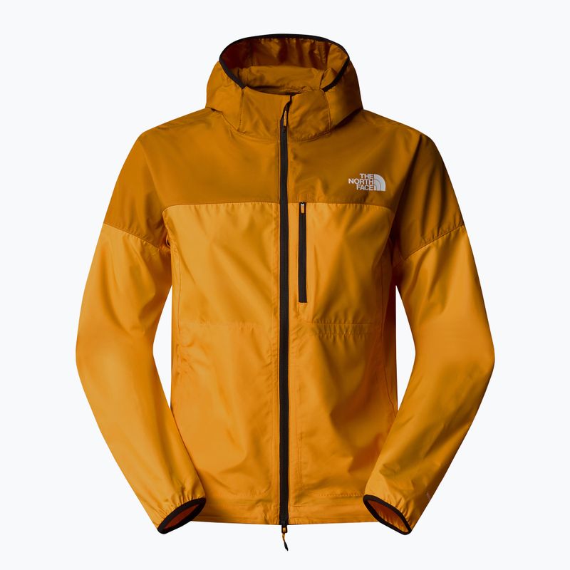 Women's running jacket The North Face Higher Run Wind apricot glaze/iron citrus 5