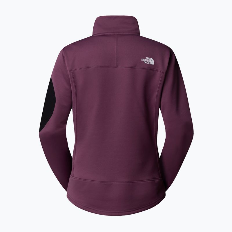 The North Face women's Mistyescape midnight mauve/ black sweatshirt 2