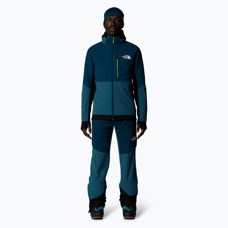 Men's hybrid jacket The North Face Binntal Hybrid Ventrix Hoodie mallard blue/midnight 2