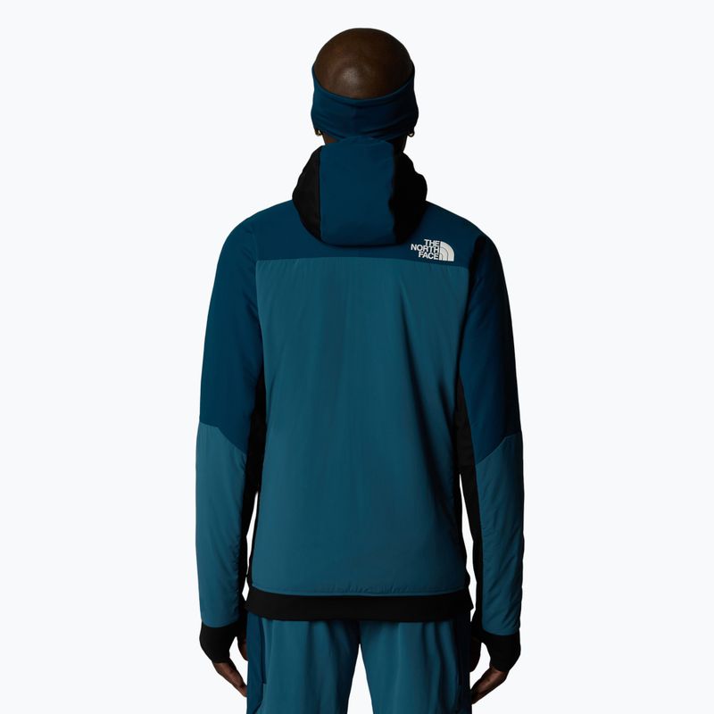 Men's hybrid jacket The North Face Binntal Hybrid Ventrix Hoodie mallard blue/midnight 3