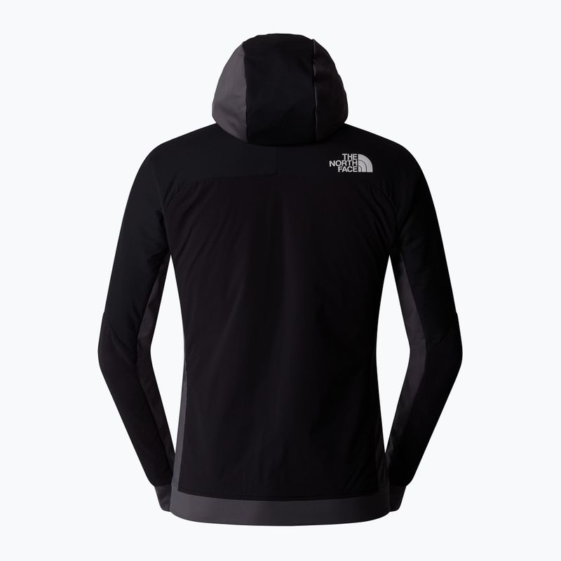 Men's hybrid jacket The North Face Binntal Hybrid Ventrix Hoodie black/black/ant 6