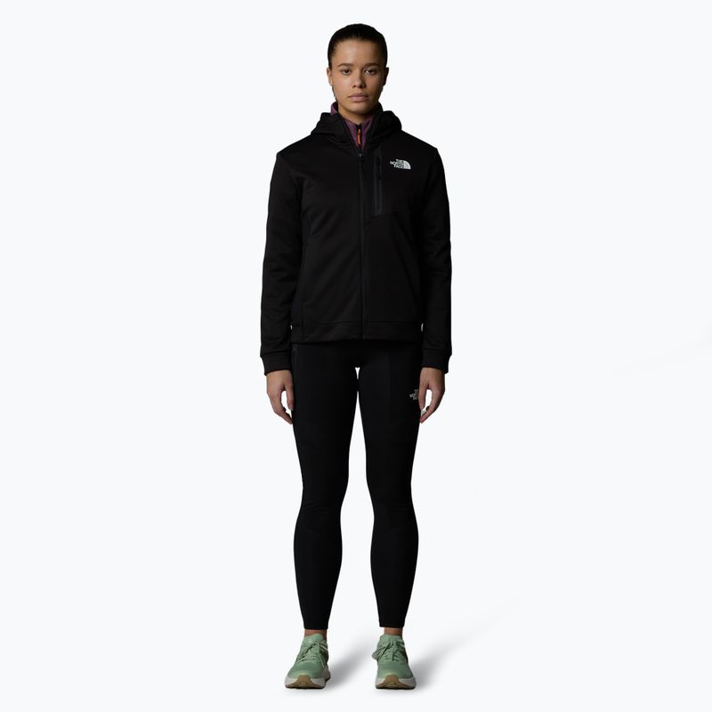 Women's sweatshirt The North Face Mountain Athletics FZ Fleece black 2