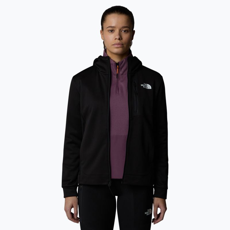 Women's sweatshirt The North Face Mountain Athletics FZ Fleece black 4