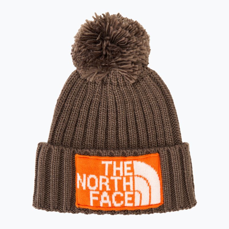 Men's winter cap The North Face Heritage Ski Tuke smokey brown/orange