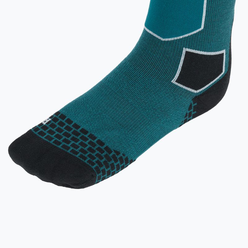 Men's ski socks The North Face Ski Touring mallard blue/black 3