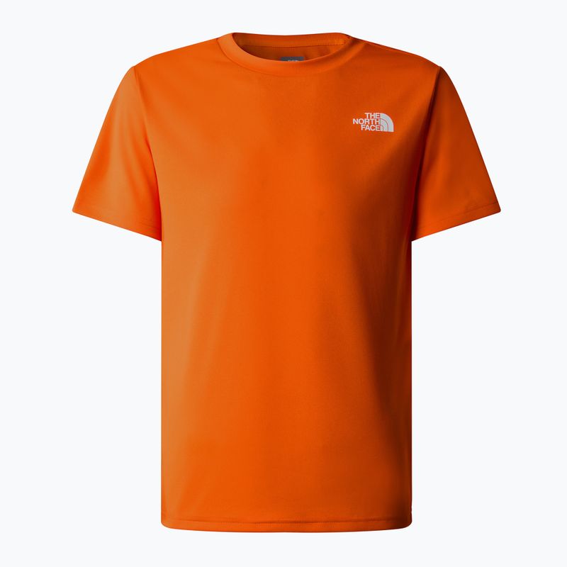 The North Face Reaxion orange children's t-shirt 4