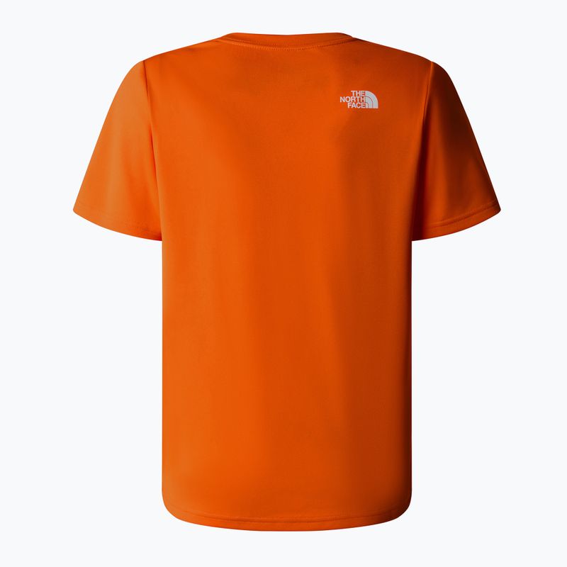 The North Face Reaxion orange children's t-shirt 5