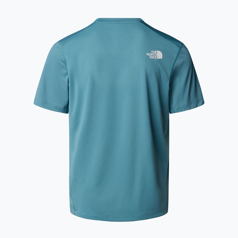 Men's running shirt The North Face Lightbright Tee algae blue 2