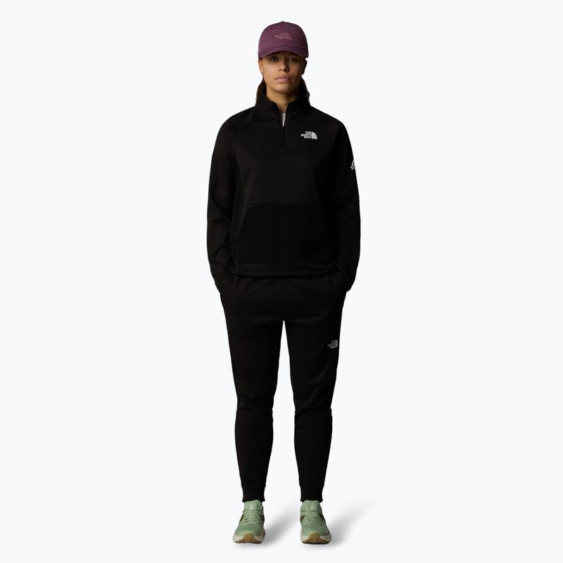 Women's sweatshirt The North Face Mountain Athletics Fleece 1/4 Zip black 2