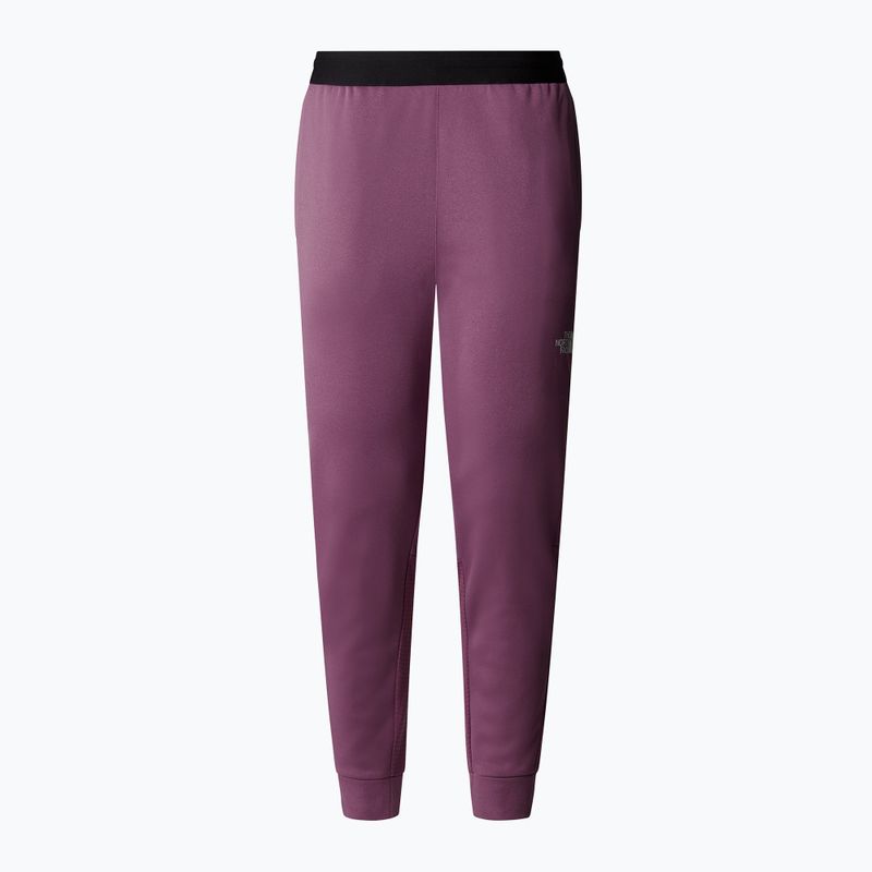 Women's trousers The North Face Mountain Athletics Fleece midnight mauve 4