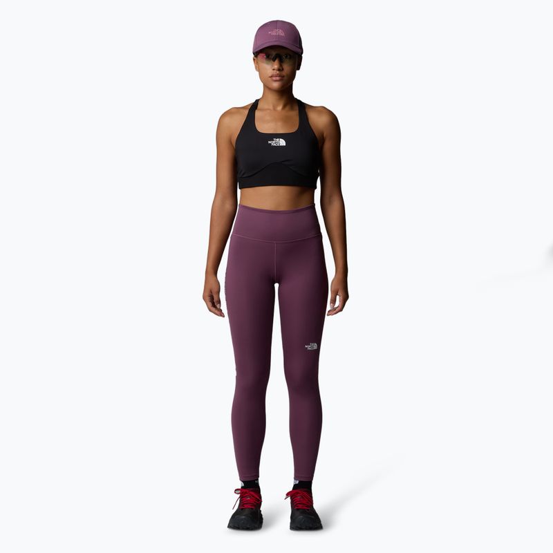 Women's running leggings The North Face Mountain Athletics 25In Flex Tight midnight mauve 2