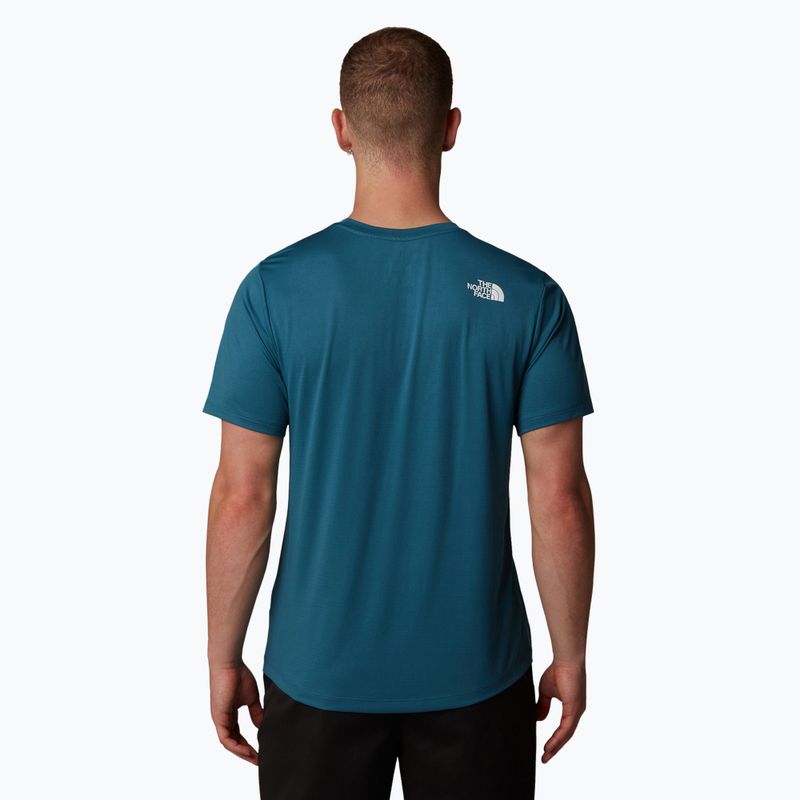 Men's The North Face 24/7 Reg mallard blue t-shirt 3