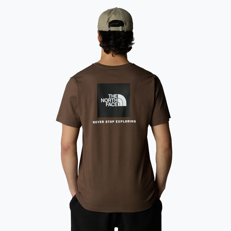 Men's The North Face Box Nse smokey brown/black T-shirt 3