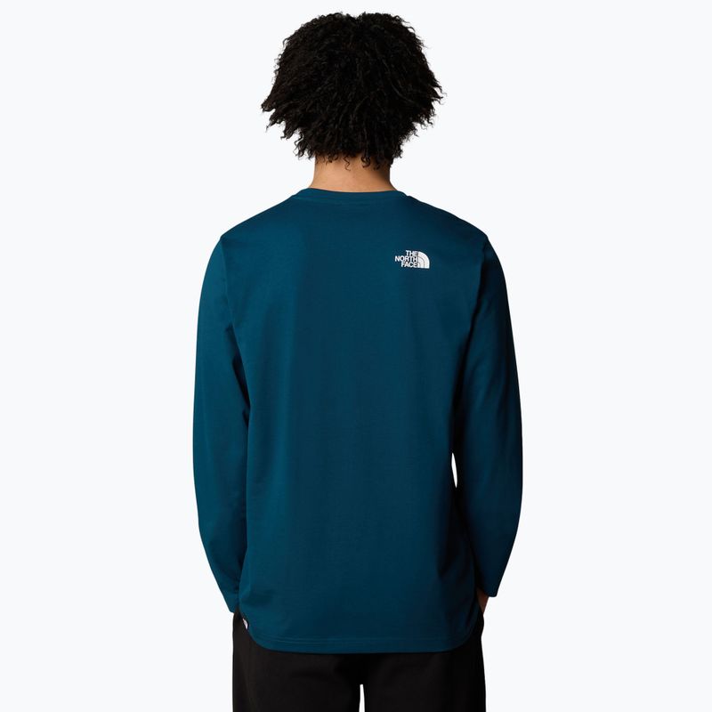 Men's Longsleeve The North Face Simple Dome midnight petrol 3