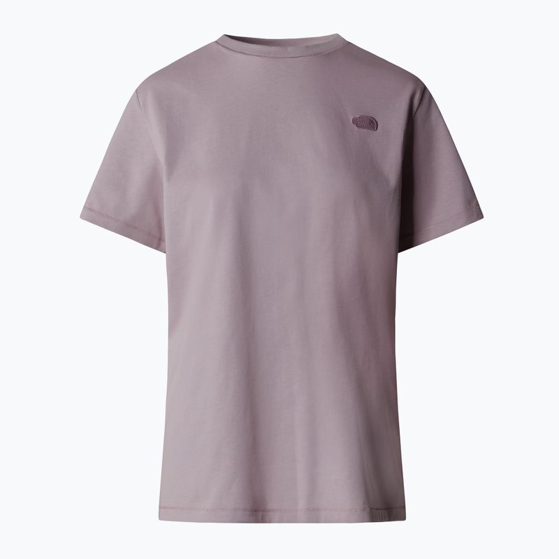 The North Face Natural Dye women's t-shirt purple chalk natural dye 4