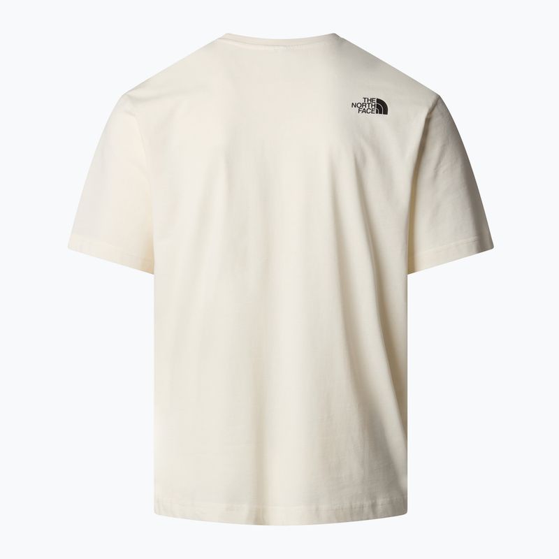 Men's The North Face Varsity Graphic white dune t-shirt 5