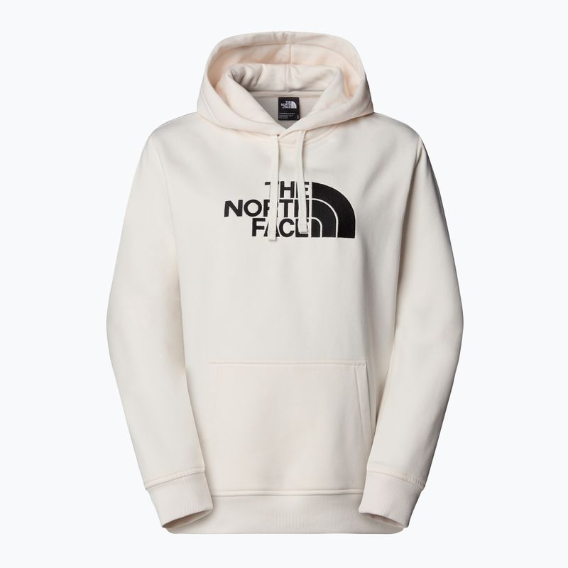 Women's The North Face Drew Peak Pullover Hoodie white dune 4