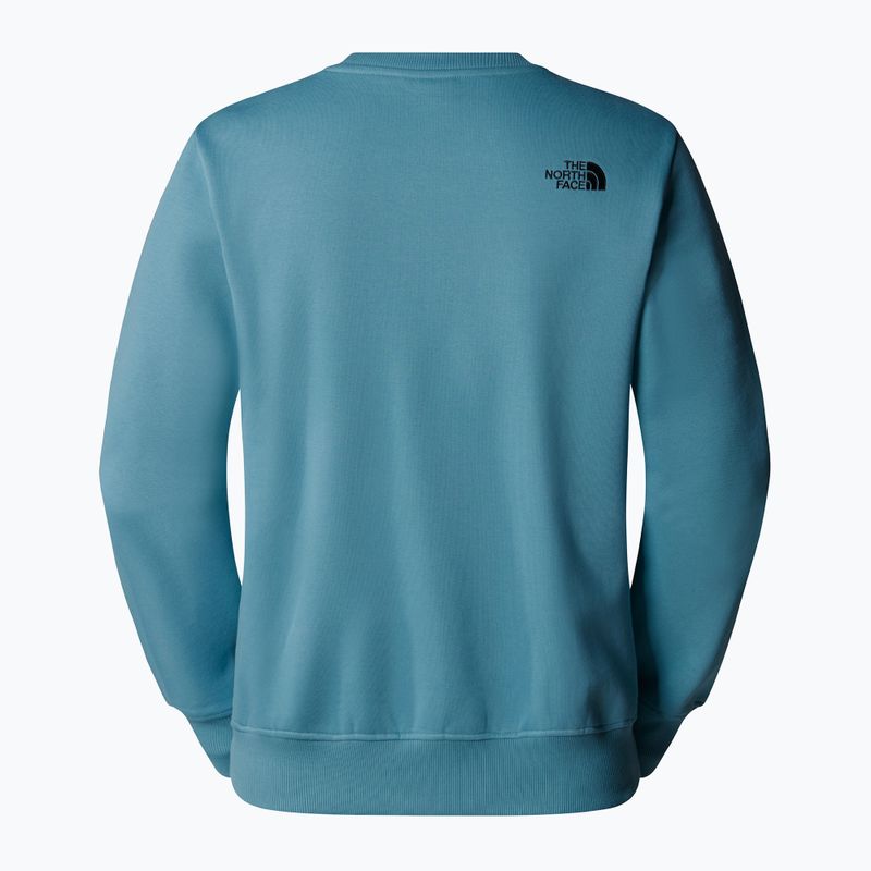 Men's sweatshirt The North Face Drew Peak Crew algae blue 5