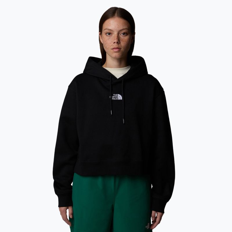 Women's sweatshirt The North Face Essential Crop black