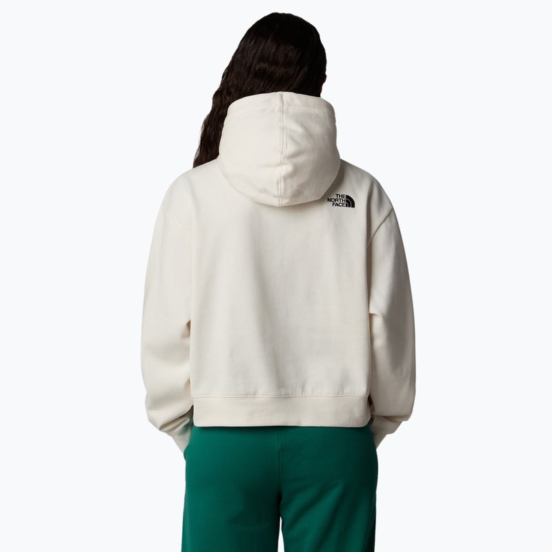 Women's sweatshirt The North Face Essential Crop white dune 3