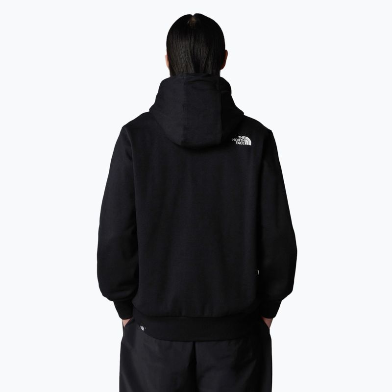 Men's The North Face Simple Dome Full Zip Hoodie black 3