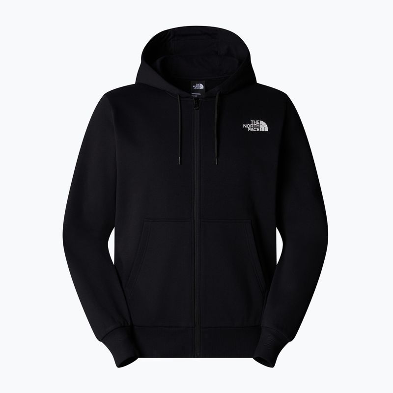 Men's The North Face Simple Dome Full Zip Hoodie black 5